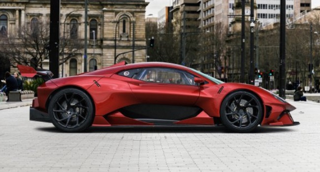 BT62R hypercar side