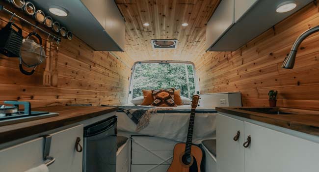 van life interior